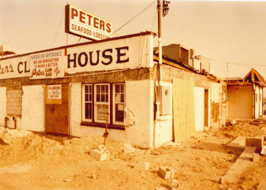 Peter's Clam Bar through the decades